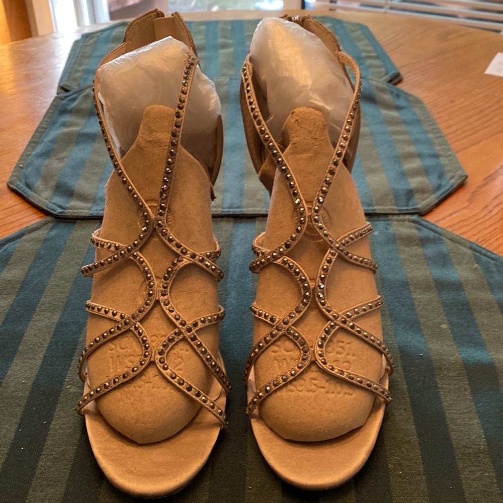 Strappy Studded Sandals